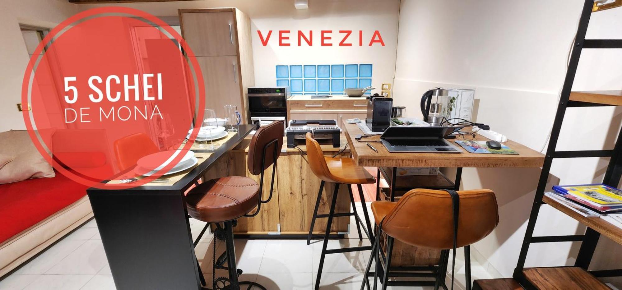 5 Schei De Mona Best Holiday Apartment With Gym In Venice Cannaregio Bagian luar foto